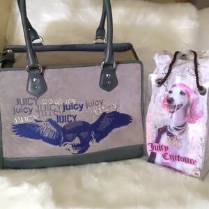 RARE Juicy Couture Pet Carrier Bundle